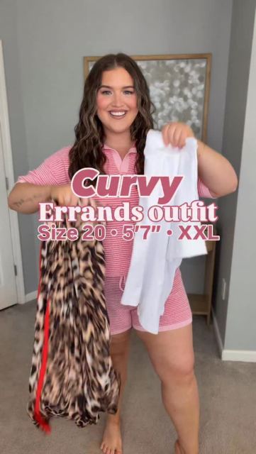 Everyday comfy casual on the go outfit ☀️👟🐆 An easy look to elevate with accessories for running errands. Comment “OOTD” for links 🔗 #amazonfashionfinds #plussizefashion #outfitoftheday #casualoutfits #everydaystyle